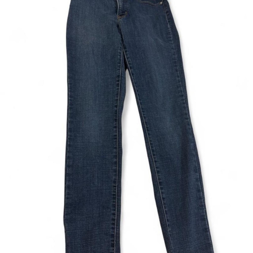 Levis 311 Shaping Skinny Jeans Dark Wash Raw Hem Denim 26